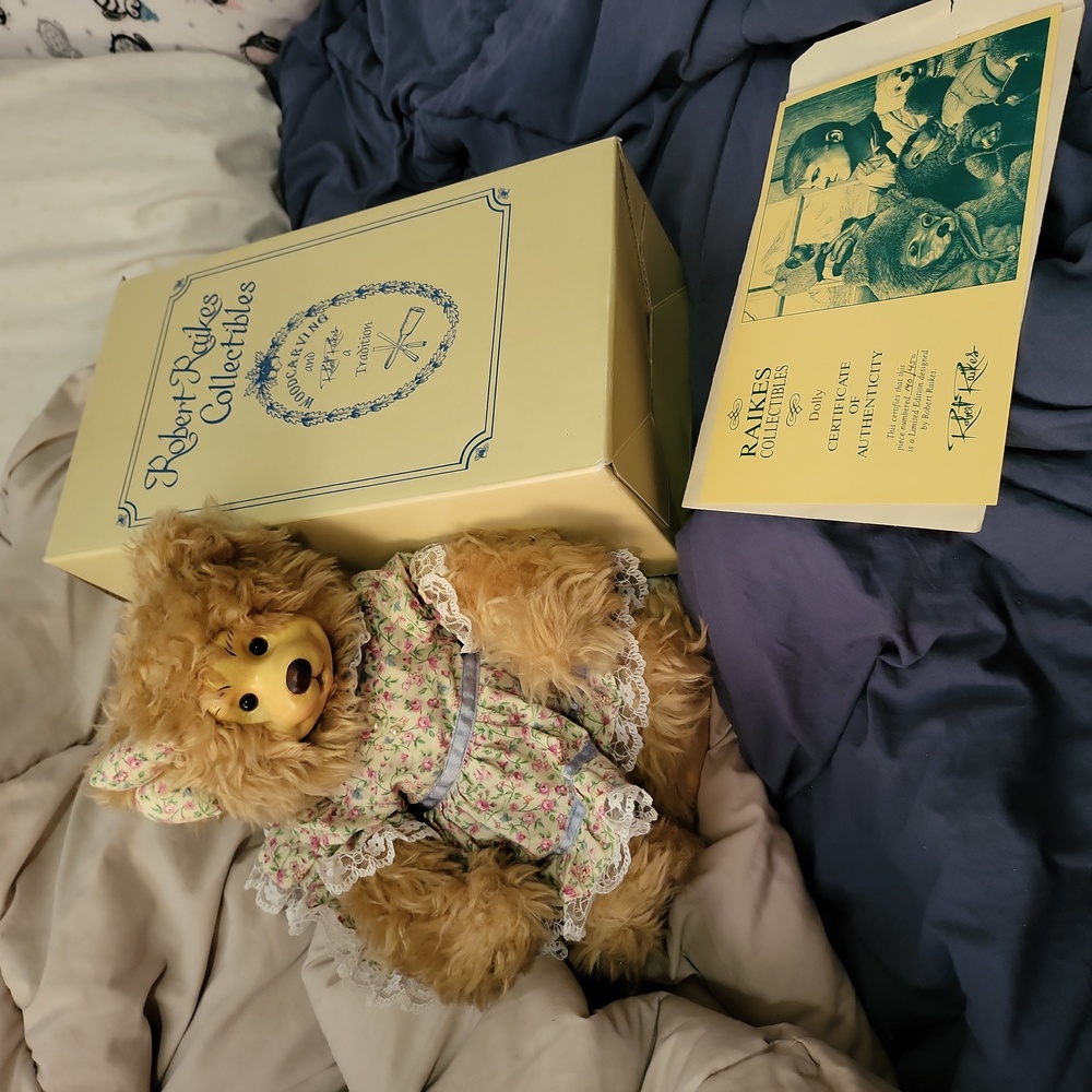 Rare Raikes Bears Collectible "Dolly" 140/450